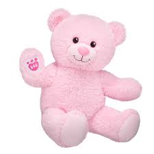 Pink Plush Teddy Bear 1.5 Feet with Cute Paw Design