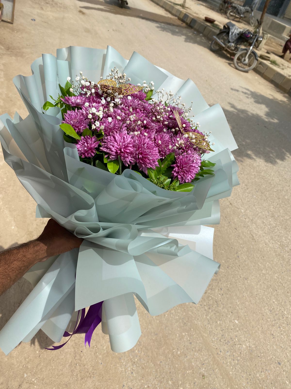 Purple Blossom Bouquet