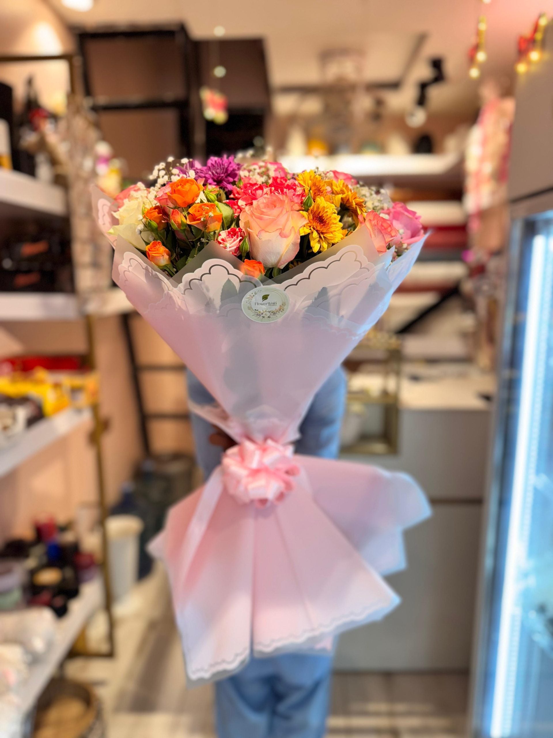 Premium Mixed Flowers Bouquet