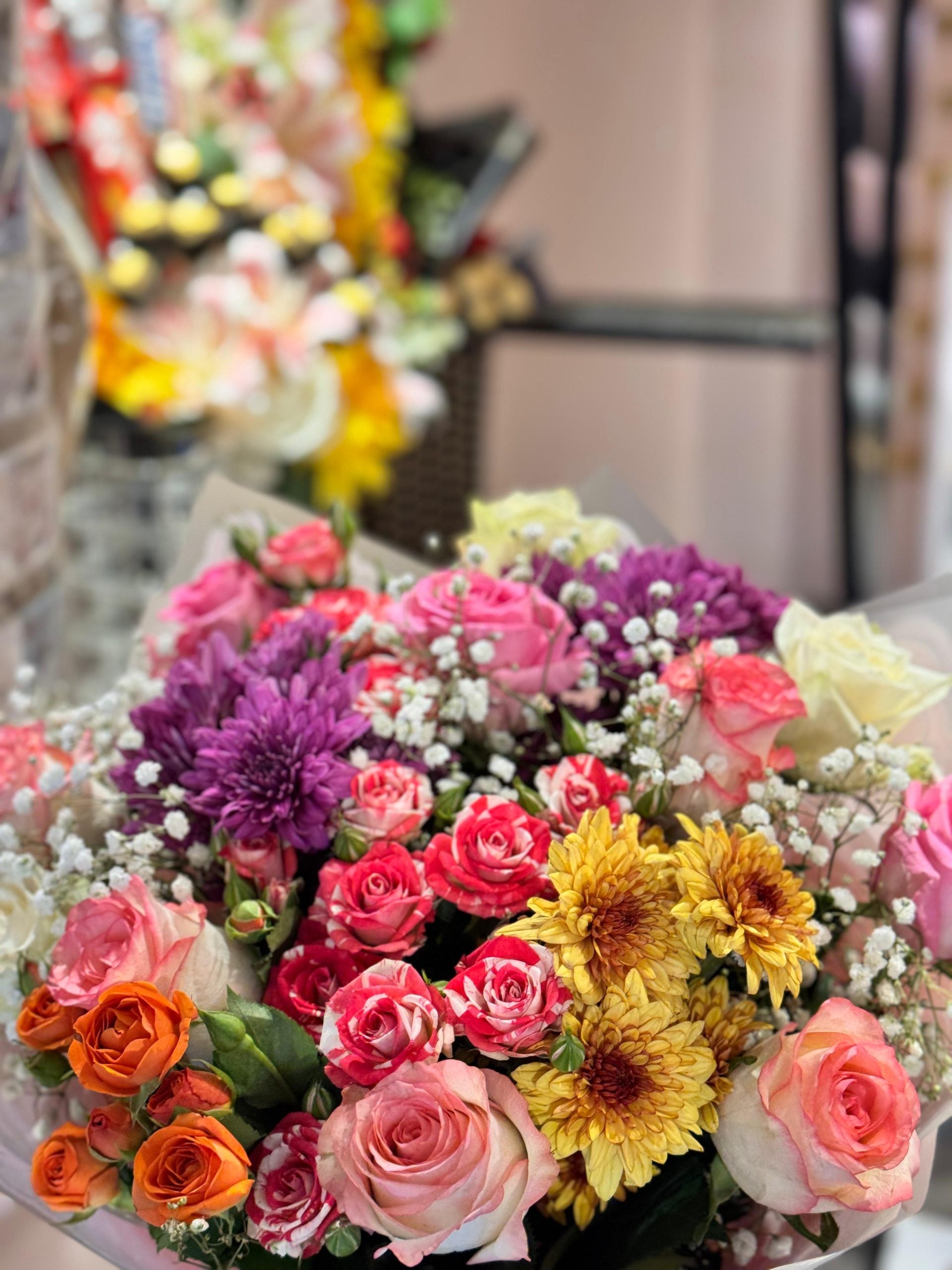 Premium Mixed Flowers Bouquet