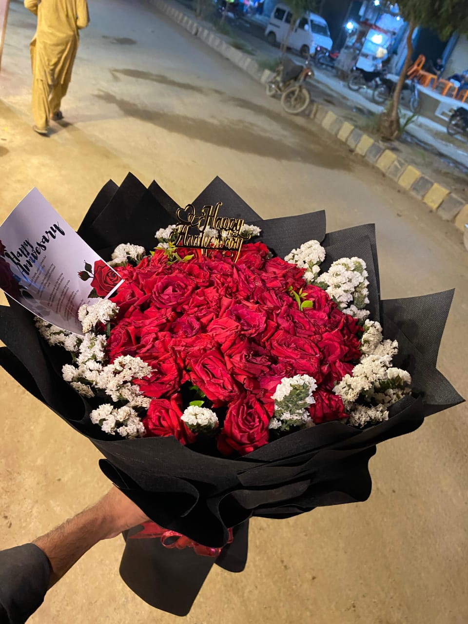 Anniversary Red Roses Premium Bouquet