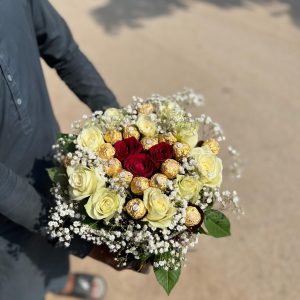 Imported Roses & Chocolates Luxury Gift Box