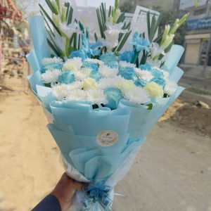Chocolates, Snacks and Flower Basket (Copy)