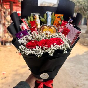 Indulgence Gourmet Rose & Chocolate Bouquet