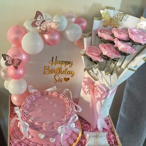 Pink Princess Birthday Surprise Hamper