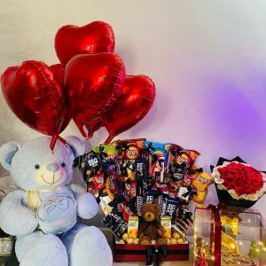 Royal Romance Mega Snack & Cake Celebration Setup