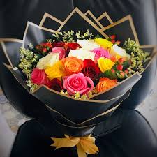 50 Multi-Color Premium Flower Bouquet